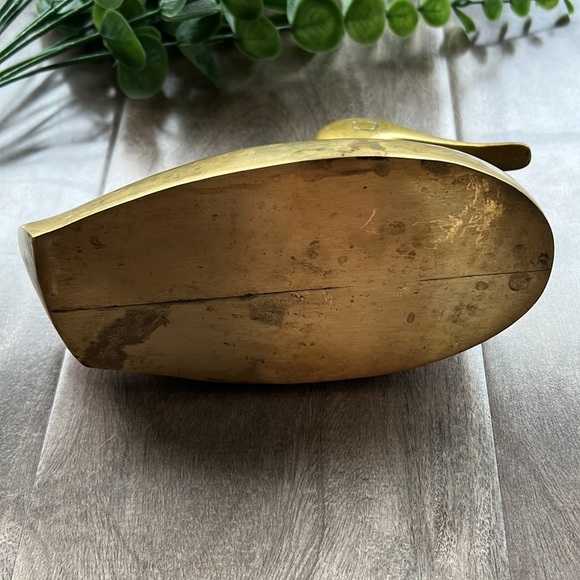 VINTAGE brass duck - Picture 4 of 7